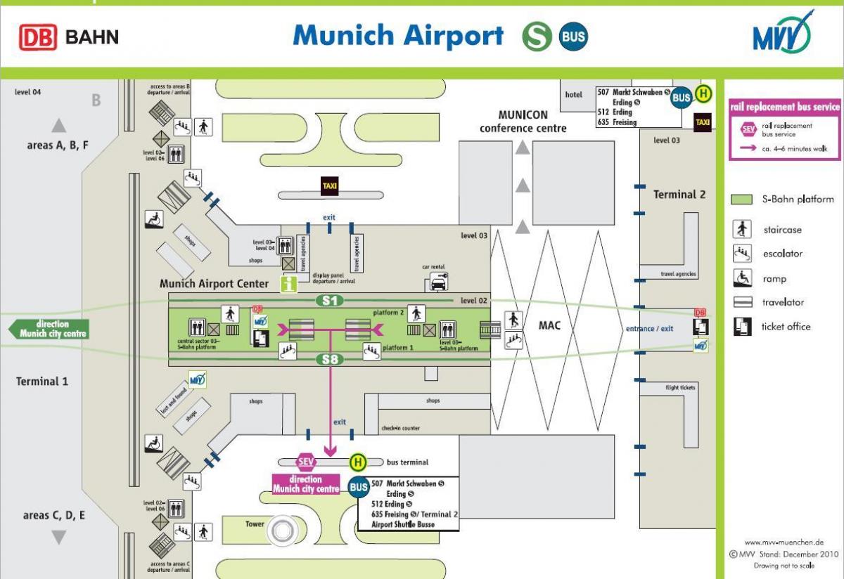 muc terminal 2 χάρτης