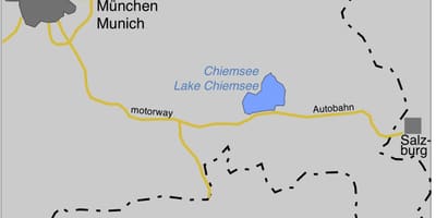 Χάρτης ofmunich λίμνες 