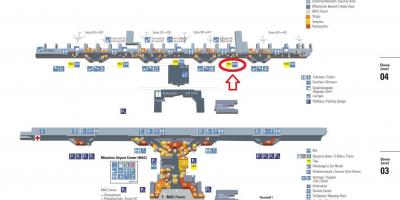 Χάρτης της munich airport terminal 1