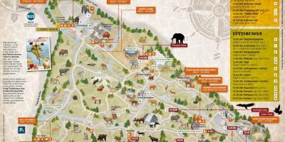 Χάρτης της πόλης: μόναχο ζωολογικό κήπο